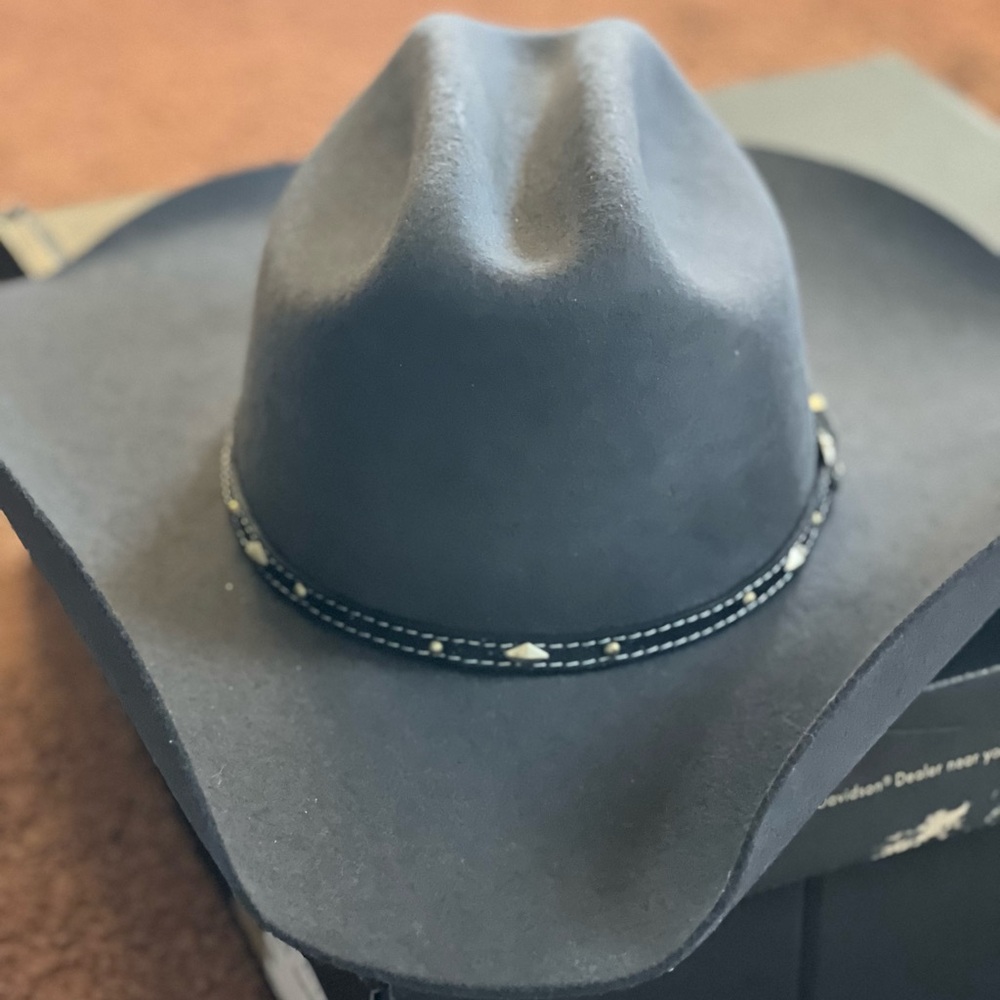 Cody James Black Felt Cowboy Hat with Decorative Band